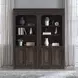Parkside Estate Chateau Brown 2 Piece Bunching Bookcase Set
