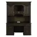 Parkside Estate Chateau Brown 66" Credenza and Hutch with LED