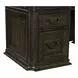 Parkside Estate Chateau Brown 66" Credenza and Hutch with LED