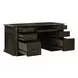 Parkside Estate Chateau Brown 66" Jr Executive Desk