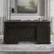 Parkside Estate Chateau Brown 66" Jr Executive Desk