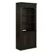 Parkside Estate Chateau Brown 2 Door Bunching Bookcase