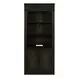 Parkside Estate Chateau Brown 2 Door Bunching Bookcase