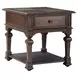 Provence Park Chateau Brown Rectangular End Table