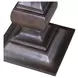 Provence Park Chateau Brown and Blue Round Stone Top End Table