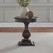 Provence Park Chateau Brown and Blue Round Stone Top End Table