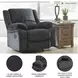 Draycoll Slate Recliner