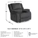 Draycoll Slate Recliner