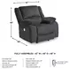 Draycoll Slate Power Recliner