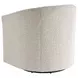 Sunset Key Candice Beige Upholstered Swivel Chair