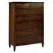 Spectrum Amaretto Upholstered Panel Bedroom Set