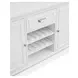 Harborwick White Dove 2 Door Server