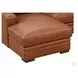 Langston Nutmeg Leather Modular Sectional