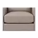 Elwyn Stone Leather Upholstered Accent Chair