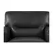 Elwyn Black Leather Upholstered Accent Chair
