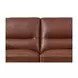 Elwyn Pecan Leather 64" Loveseat