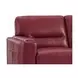Elwyn Cranberry Leather 64" Loveseat