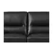 Elwyn Black Leather 64" Loveseat