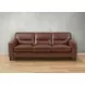 Elwyn Pecan Leather Living Room Set