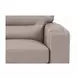 Elwyn Stone Leather 87" Sofa