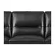 Elwyn Black Leather 87" Sofa