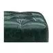 Picavel Green Leather Upholstered Rectangular Ottoman with Nailhead Trim