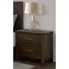 Nordhaven Nordic Walnut 2 Drawer Nightstand