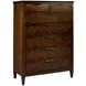 Spectrum Amaretto Upholstered Storage Panel Bedroom Set