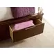 Spectrum Amaretto King Upholstered Panel Bed