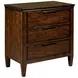 Spectrum Amaretto Upholstered Storage Panel Bedroom Set