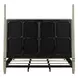 Proximity Place Barley Buff and Beige California King Upholstered Poster Bed