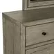 Proximity Place Barley Buff 9 Drawer Dresser and Square Mirror