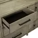 Proximity Place Barley Buff 9 Drawer Dresser and Square Mirror
