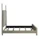 Proximity Place Barley Buff and Beige King Upholstered Poster Bed