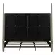 Proximity Place Barley Buff and Beige King Upholstered Poster Bed