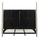 Proximity Place Barley Buff and Beige Queen Upholstered Poster Bed