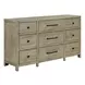 Proximity Place Barley Buff Panel Bedroom Set