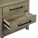 Proximity Place Barley Buff 3 Drawer Nightstand with USB Charging