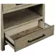 Proximity Place Barley Buff 2 Drawer Bedside Chest with USB Charging and LED