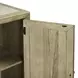 Central Place Barley Buff and White 4 Door Stone Top Accent Buffet