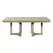Proximity Place Barley Buff 100" Extendable Rectangular Dining Table