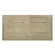 Proximity Place Barley Buff 100" Extendable Rectangular Dining Table