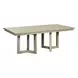 Proximity Place Barley Buff 100" Extendable Rectangular Dining Table