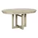 Proximity Place Barley Buff 60" Extendable Oval Dining Table