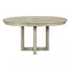 Proximity Place Barley Buff 60" Extendable Oval Dining Table