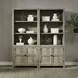 Proximity Place Barley Buff 2 Piece Bunching Bookcase Set