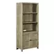 Proximity Place Barley Buff 2 Door Bunching Bookcase