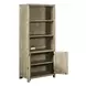 Proximity Place Barley Buff 2 Door Bunching Bookcase