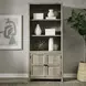 Proximity Place Barley Buff 2 Door Bunching Bookcase