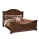 Stonebrook Tobacco King Panel Bed